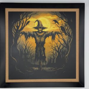 Scarecrow Hueforge Framed Art